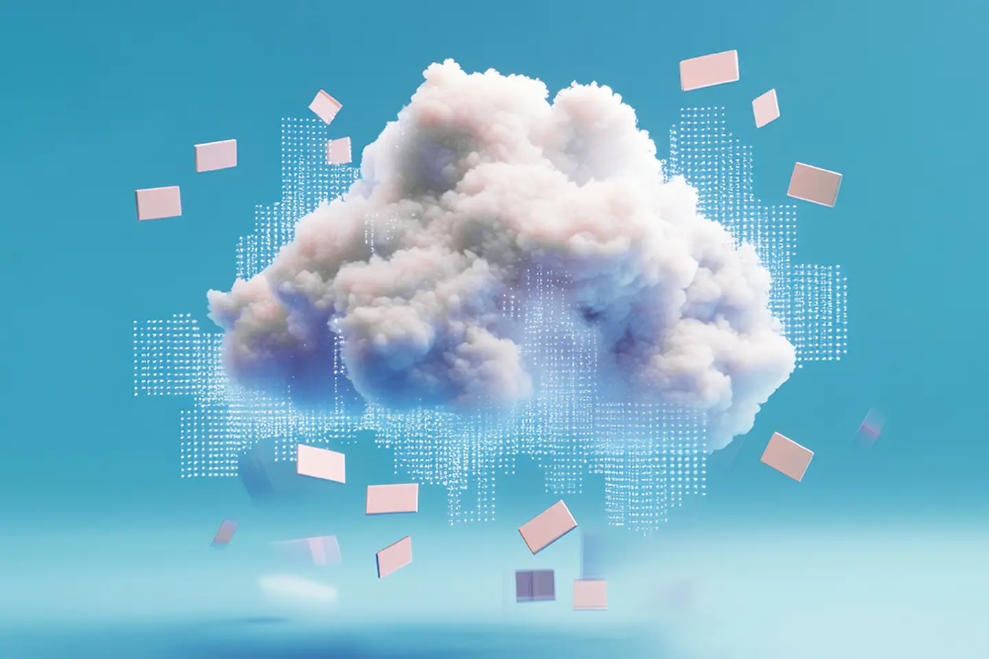 Repräsentatives Bild für Cloud Computing