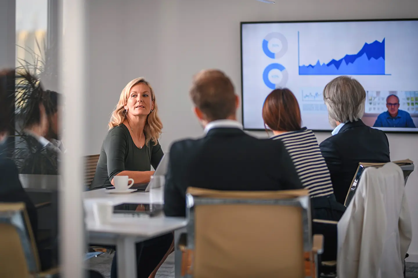 Office team meeting