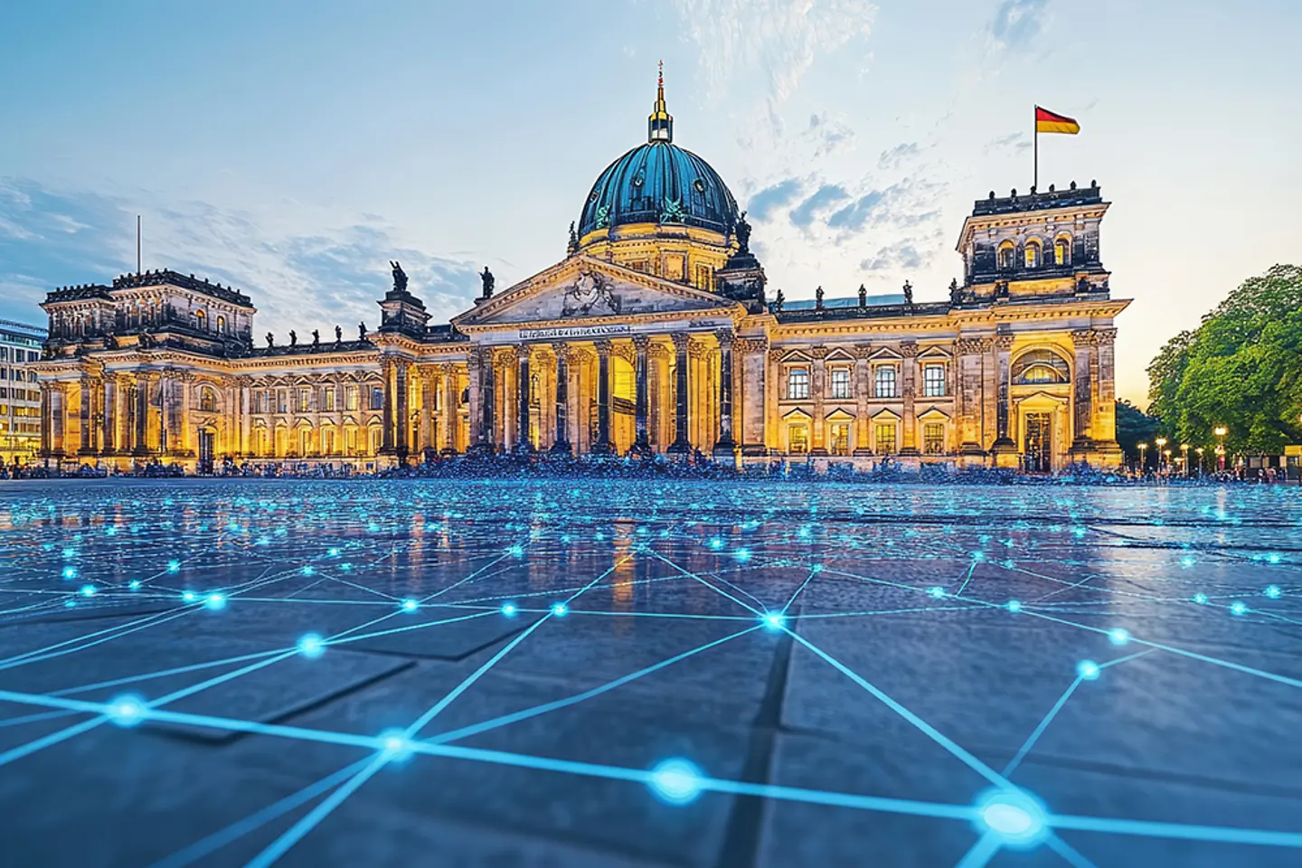 Photo of the Reichstag in Berlin, Germany