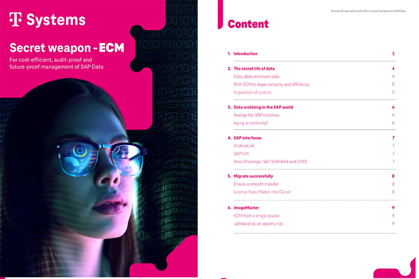 Captura de pantalla de la portada: Whitepaper ECM, un arma secreta